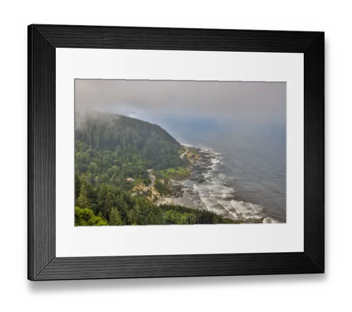 Framed Print : Usa, Oregon, Yachats. Cape Perpetua Framed Print : Usa, Oregon, Yachats. Cape Perpetua