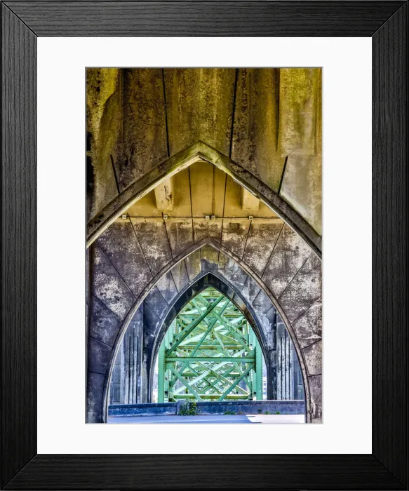 Framed Print : Usa, Oregon, Newport. Yaquina Bay Bridge Framed Print : Usa, Oregon, Newport. Yaquina Bay Bridge