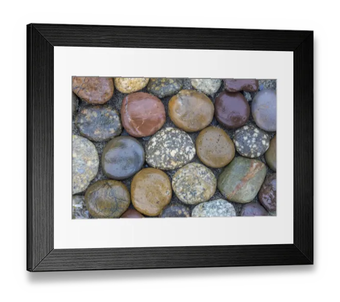 Framed Print : Usa, Oregon, Bandon. Bandon Beach, Closeup of Rocks Gathered on the Beach Framed Print : Usa, Oregon, Bandon. Bandon Beach, Closeup of Rocks Gathered on the Beach