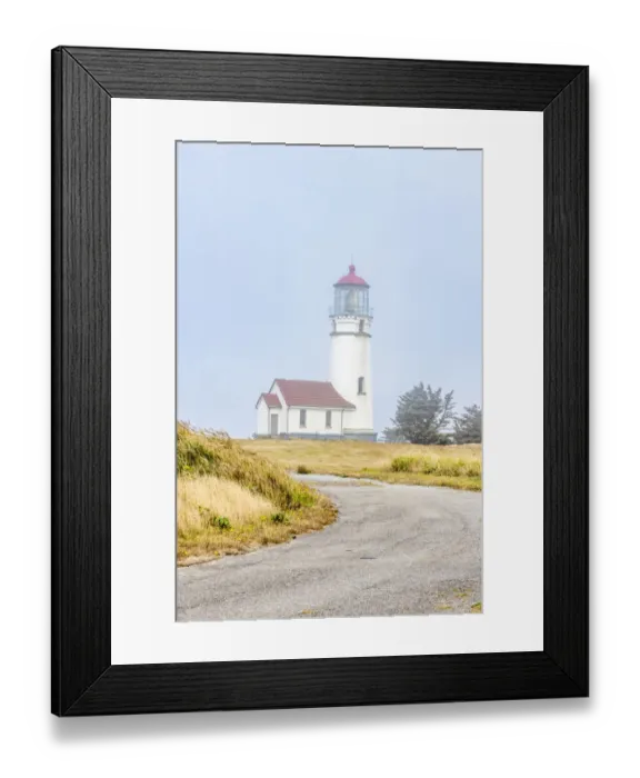 Framed Print : Usa, Oregon, Port Orford. Cape Blanco Lighthouse on a Foggy Morning Framed Print : Usa, Oregon, Port Orford. Cape Blanco Lighthouse on a Foggy Morning
