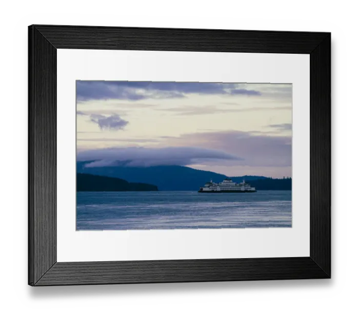 Framed Print : Anacortes, Washington State, USA, Washington State Ferry Framed Print : Anacortes, Washington State, USA, Washington State Ferry