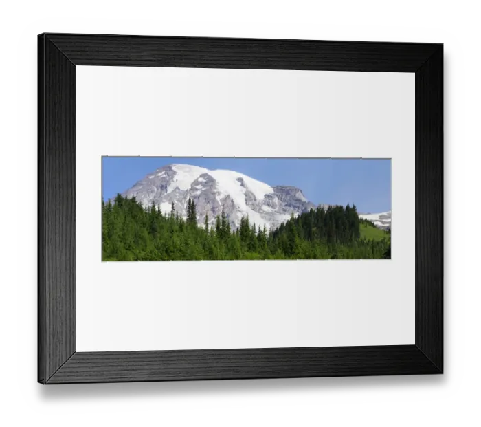Framed Print : Washington State, Mount Rainier National Park. View from Skyline Trail Framed Print : Washington State, Mount Rainier National Park. View from Skyline Trail