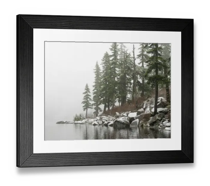 Framed Print : Washington State, Central Cascades. Mason Lake Framed Print : Washington State, Central Cascades. Mason Lake