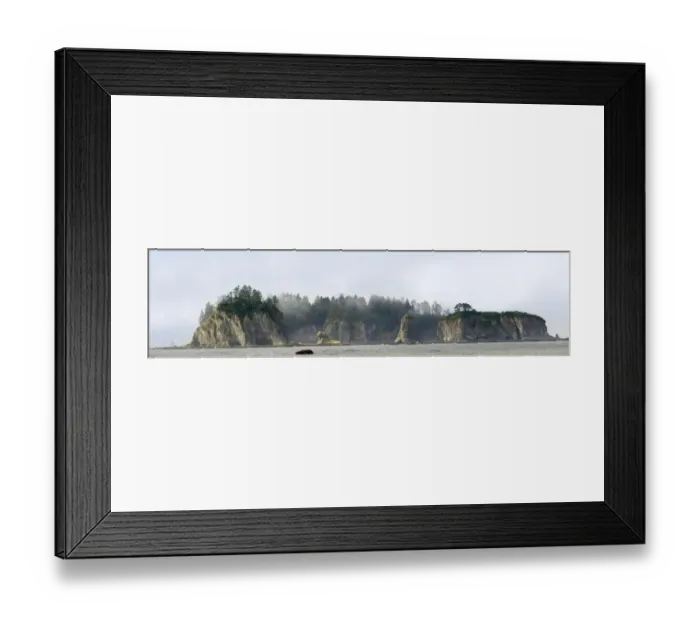 Framed Print : Washington State, Olympic National Park, Rialto Beach. James Island Framed Print : Washington State, Olympic National Park, Rialto Beach. James Island