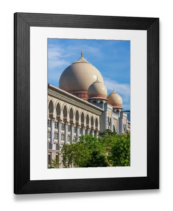 Framed Print : Kuala Lumpur, West Malaysia. Dome of the Palace Of Justice Framed Print : Kuala Lumpur, West Malaysia. Dome of the Palace Of Justice