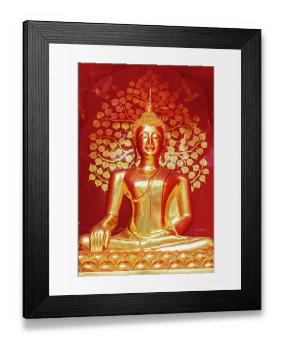 Framed Print : Chiang Mai, Thailand. Wat Phan On. Buddha statue within chedi Framed Print : Chiang Mai, Thailand. Wat Phan On. Buddha statue within chedi