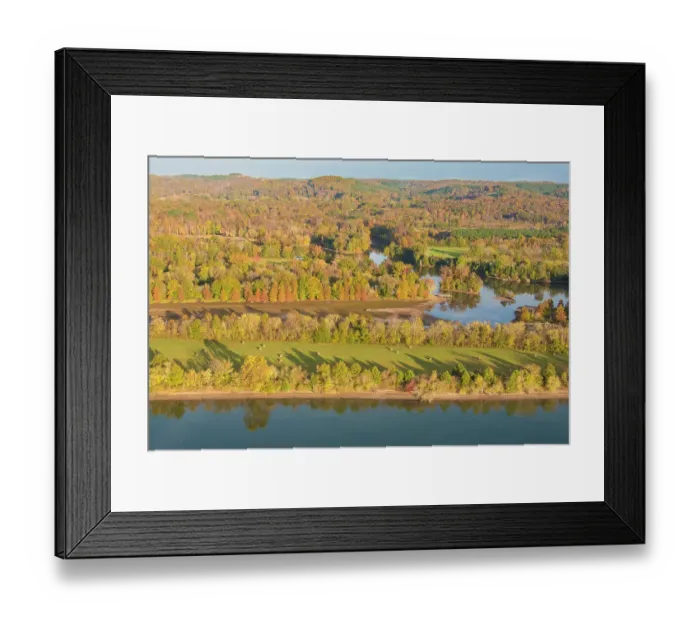 Framed Print : USA, Tennessee. Fall color Tennessee River, Blue Ridge Mountains Framed Print : USA, Tennessee. Fall color Tennessee River, Blue Ridge Mountains