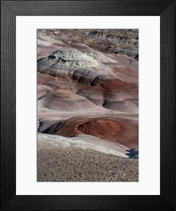 Framed Print : USA, Utah. Bentonite Hills geological feature, Capitol Reef National Park Framed Print : USA, Utah. Bentonite Hills geological feature, Capitol Reef National Park