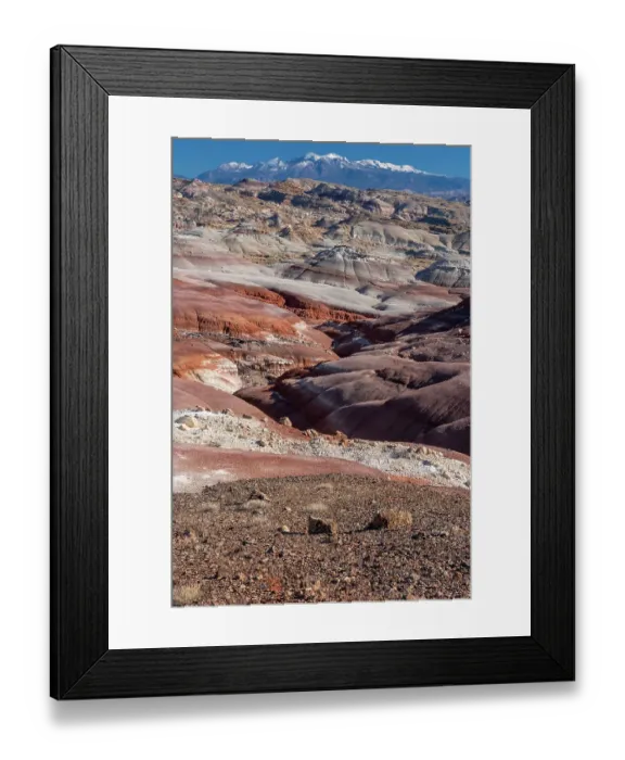 Framed Print : USA, Utah. Bentonite Hills, Capitol Reef National Park Framed Print : USA, Utah. Bentonite Hills, Capitol Reef National Park