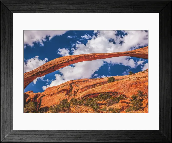 Framed Print : Devils Garden, Arches National Park, Moab, Utah, USA