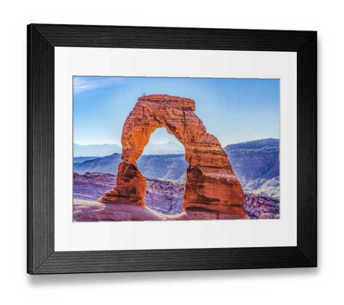 Framed Print : Delicate Arch, Arches National Park, Moab, Utah, USA Framed Print : Delicate Arch, Arches National Park, Moab, Utah, USA