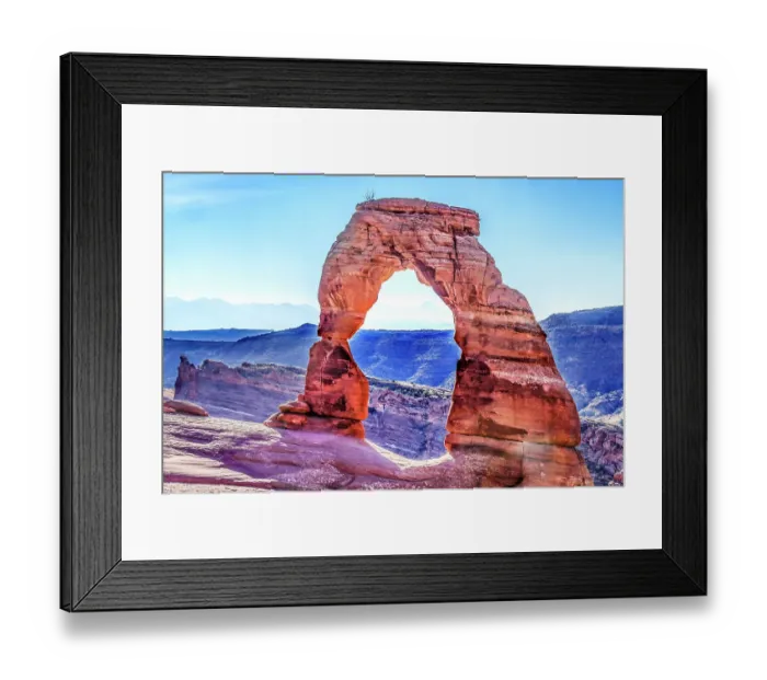 Framed Print : Delicate Arch, Arches National Park, Moab, Utah, USA Framed Print : Delicate Arch, Arches National Park, Moab, Utah, USA