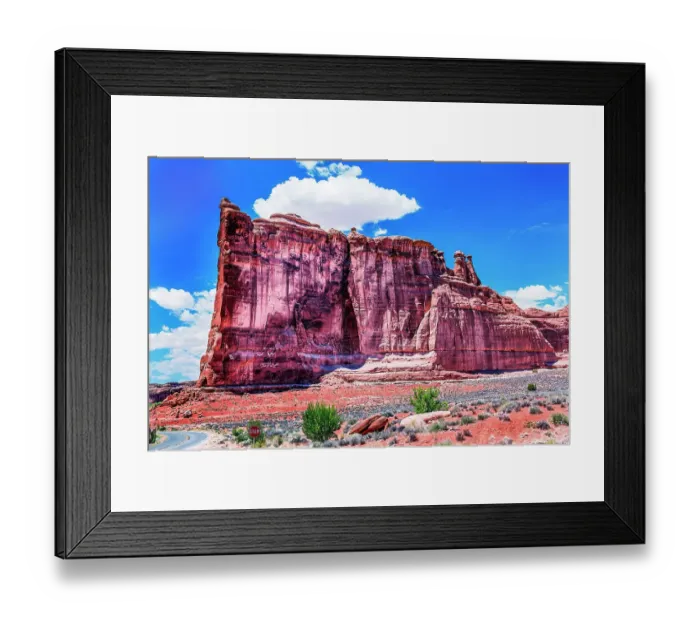 Framed Print : Tower of Babel Rock Formation, Arches National Park, Moab, Utah, USA Framed Print : Tower of Babel Rock Formation, Arches National Park, Moab, Utah, USA