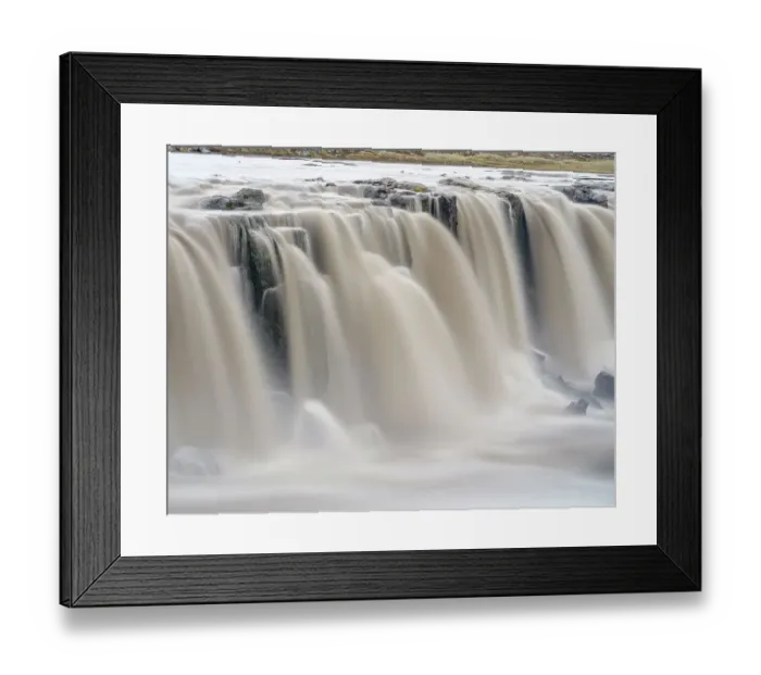 Framed Print : Waterfall Selfoss in the Vatnajokull National Park. Selfoss is the first of several waterfalls of river Jokulsa a Fjollum in the canyon Jokulsargljufur, Iceland Framed Print : Waterfall Selfoss in the Vatnajokull National Park. Selfoss is the first of several waterfalls of river Jokulsa a Fjollum in the canyon Jokulsargljufur, Iceland