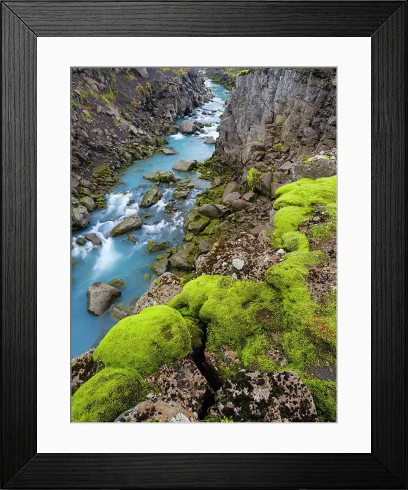 Framed Print : The highlands near the 4x4 track called Sprengisandur, Iceland