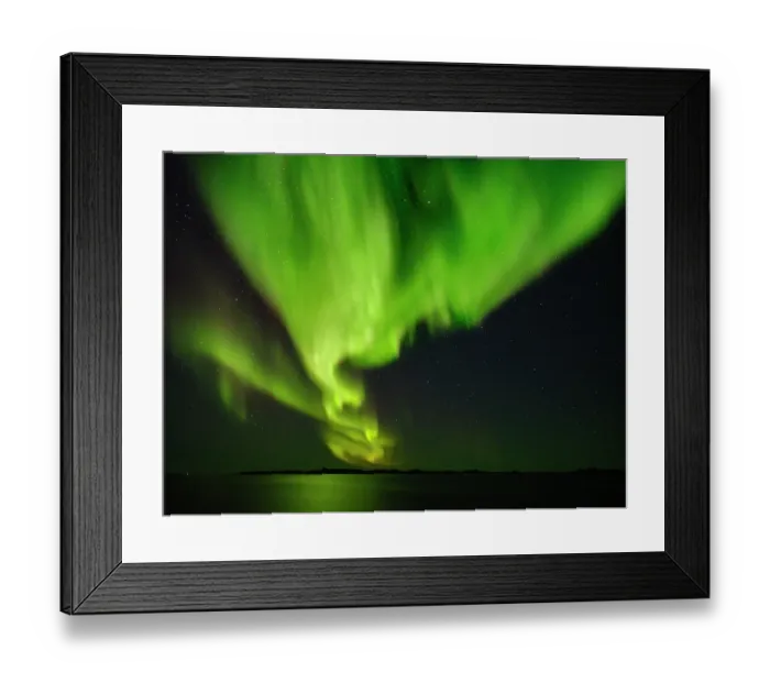 Framed Print : Northern lights over the fjord Nuup Kangerlua. Nuuk the capital of Greenland during late autumn. Greenland, Danish Territory Framed Print : Northern lights over the fjord Nuup Kangerlua. Nuuk the capital of Greenland during late autumn. Greenland, Danish Territory