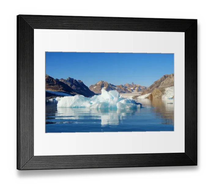 Framed Print : Karale glacier in the Sermiligaaq Fjord, Ammassalik, Danish Territory Framed Print : Karale glacier in the Sermiligaaq Fjord, Ammassalik, Danish Territory