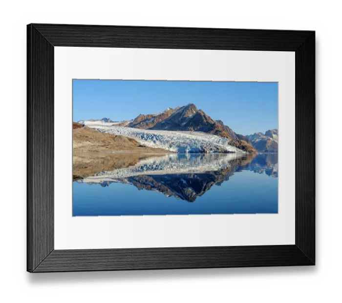 Framed Print : Glacier in the Sermiligaaq Fjord, Ammassalik, Danish Territory Framed Print : Glacier in the Sermiligaaq Fjord, Ammassalik, Danish Territory