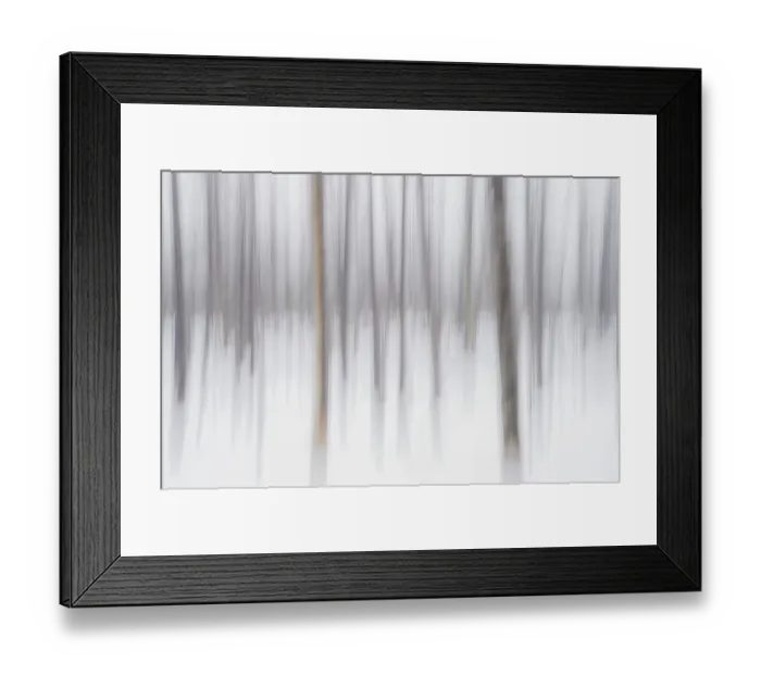 Framed Print : Abstract winter, Yellowstone Framed Print : Abstract winter, Yellowstone