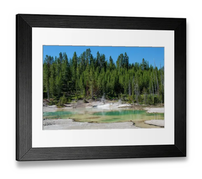 Framed Print : Porcelain Basin, Norris Geyser Basin, Yellowstone National Park, Wyoming, USA Framed Print : Porcelain Basin, Norris Geyser Basin, Yellowstone National Park, Wyoming, USA