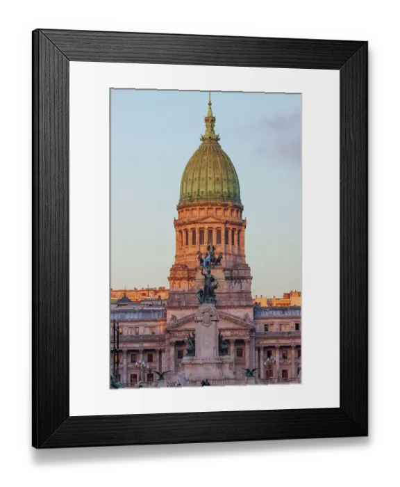 Framed Print : Argentina, Buenos Aires. Capitol building Framed Print : Argentina, Buenos Aires. Capitol building