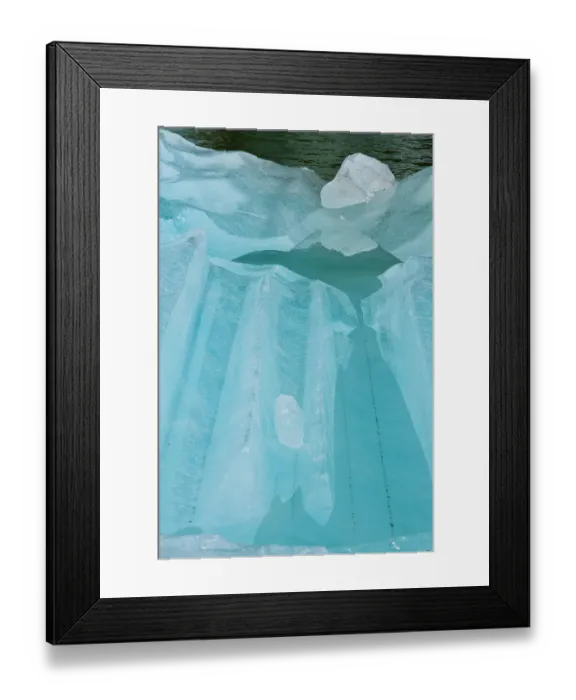 Framed Print : Iceberg textures Framed Print : Iceberg textures