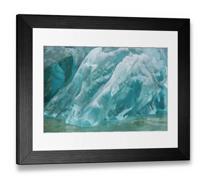 Framed Print : Crystalline iceberg shines in Endicott Arm Framed Print : Crystalline iceberg shines in Endicott Arm