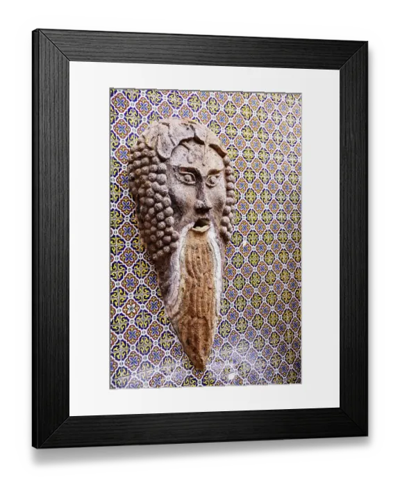 Framed Print : Arizona, USA. Stucco mask Framed Print : Arizona, USA. Stucco mask