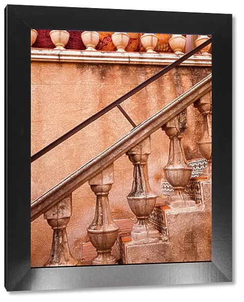 Arizona, USA. Terracotta stairs