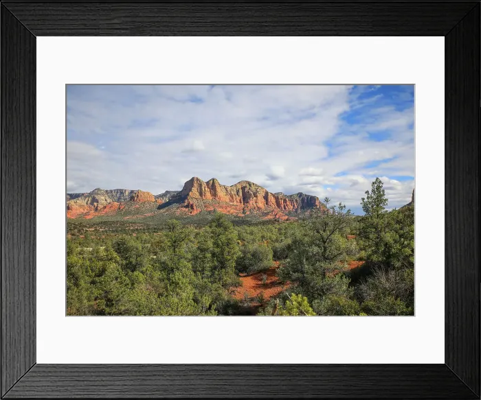 Framed Print : Sedona, Arizona, USA. Sedona red rocks formations Framed Print : Sedona, Arizona, USA. Sedona red rocks formations