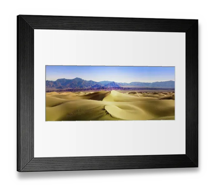 Framed Print : Death Valley Sand Dunes at Mesquite Flats Framed Print : Death Valley Sand Dunes at Mesquite Flats