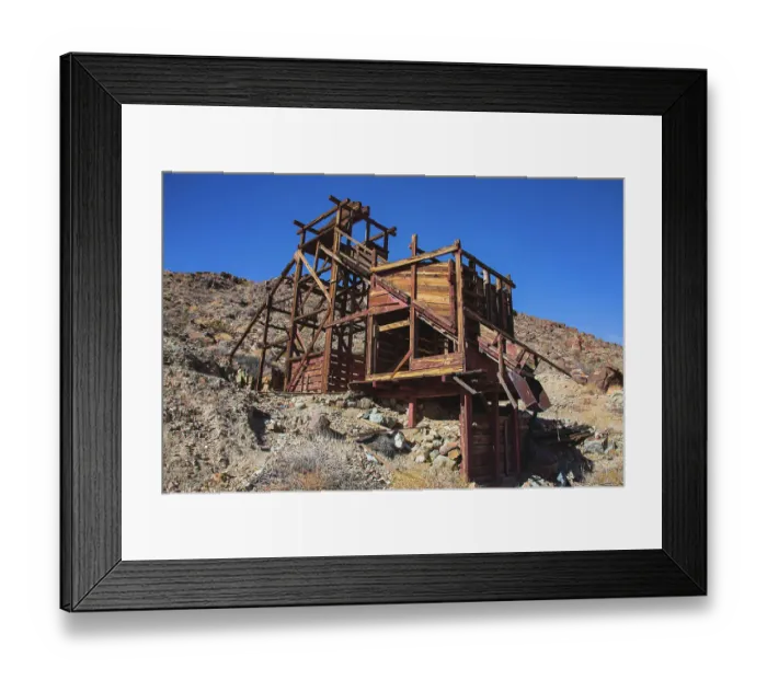 Framed Print : Brooklyn Mine Road, Old Dale Mining District, Mojave Desert, California Framed Print : Brooklyn Mine Road, Old Dale Mining District, Mojave Desert, California