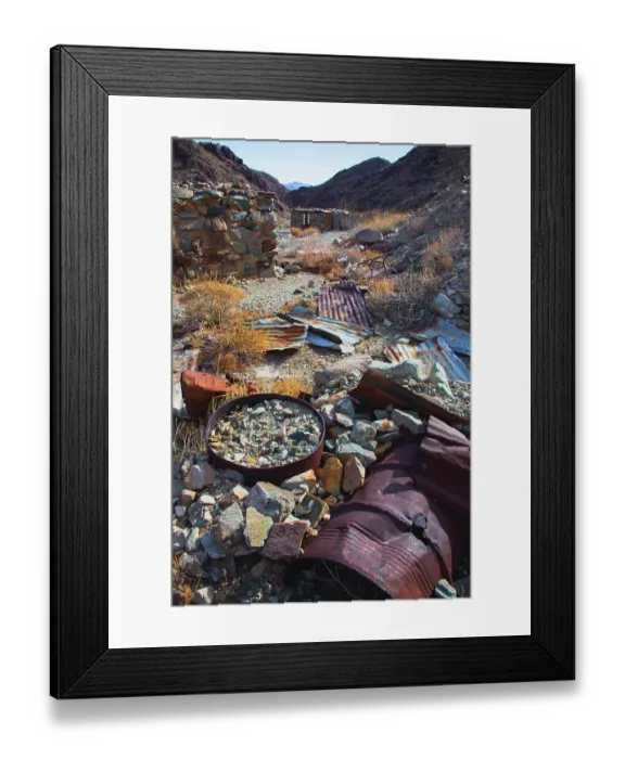 Framed Print : Brooklyn Mine Road, Old Dale Mining District, Mojave Desert, California Framed Print : Brooklyn Mine Road, Old Dale Mining District, Mojave Desert, California