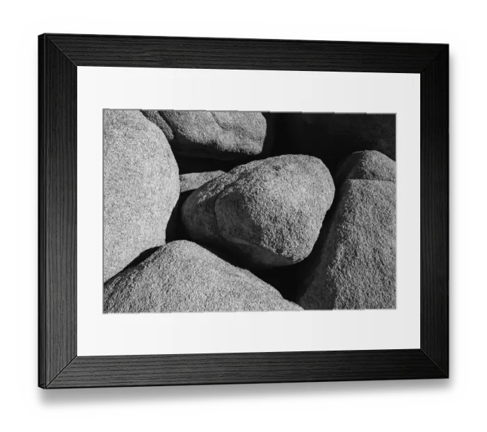 Framed Print : Granite Tree National Park, California