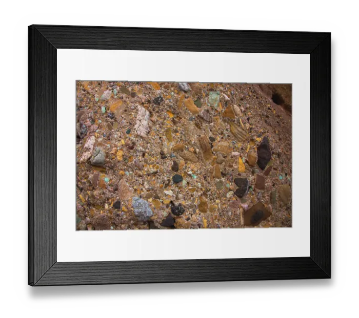 Framed Print : Orocopia Mountains, California