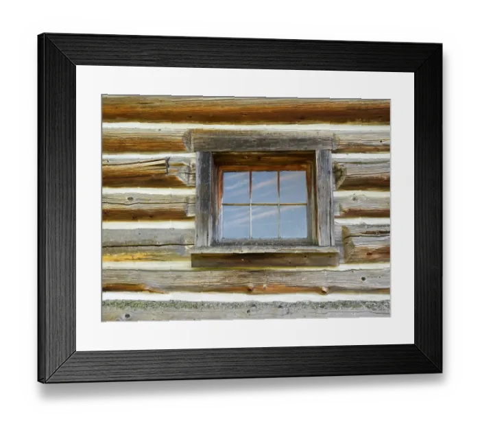 Framed Print : Montana, Glacier National Park. Lubec Barn (1926), window close-up Framed Print : Montana, Glacier National Park. Lubec Barn (1926), window close-up