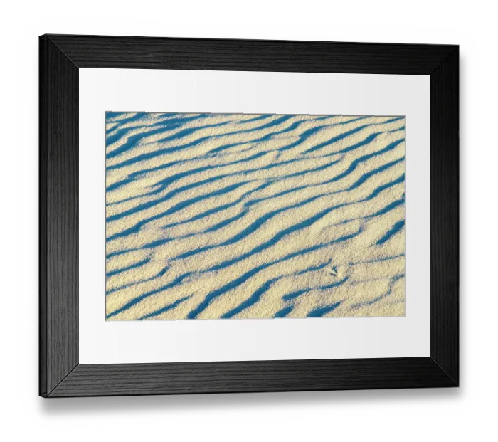 Framed Print : USA, New Mexico, White Sands National Monument. Ripple patterns in white sand dune Framed Print : USA, New Mexico, White Sands National Monument. Ripple patterns in white sand dune