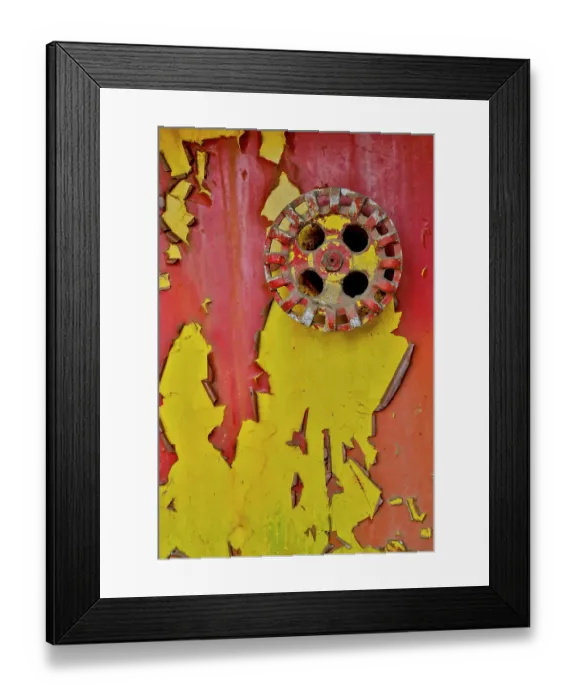 Framed Print : USA, Oregon, Tillamook. Old fire truck with gauges and valves with colorful pealing paint Framed Print : USA, Oregon, Tillamook. Old fire truck with gauges and valves with colorful pealing paint
