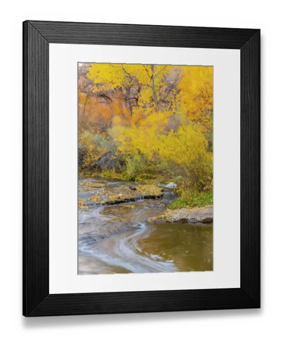 Framed Print : USA, Utah, Calf Creek Recreation Area in autumn Framed Print : USA, Utah, Calf Creek Recreation Area in autumn