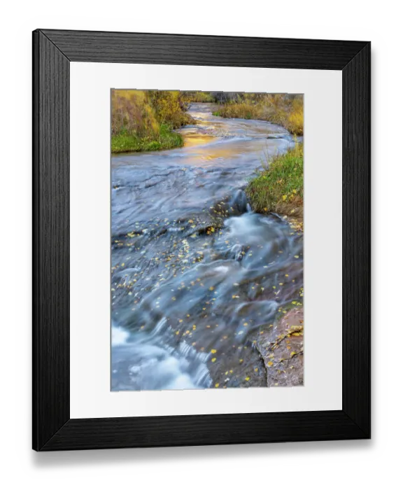 Framed Print : USA, Utah, Calf Creek Recreation Area in autumn