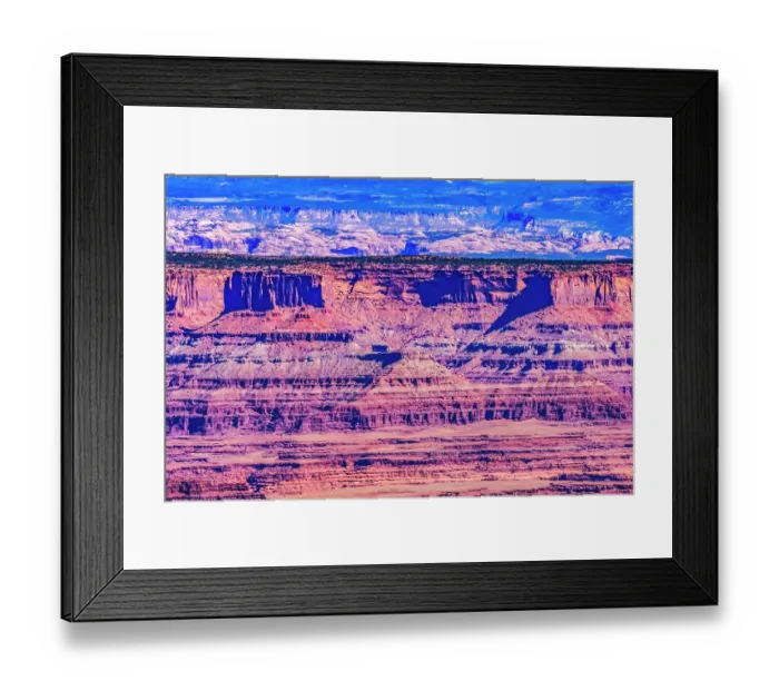 Framed Print : Red Rock Canyons Overlook, Canyonlands National Park, Moab, Utah. Green Canyon Framed Print : Red Rock Canyons Overlook, Canyonlands National Park, Moab, Utah. Green Canyon