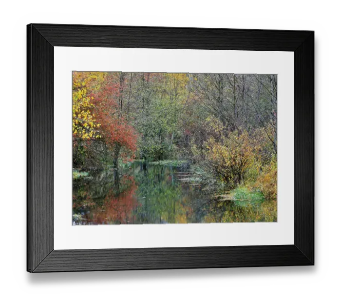 Framed Print : USA, Washington State, Easton and Washington Cascades water way off of Yakima River in Fall Color Framed Print : USA, Washington State, Easton and Washington Cascades water way off of Yakima River in Fall Color