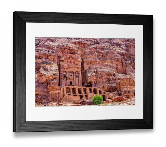Framed Print : Tombs for Kings, Petra, Jordan. Built by Nabataeans in 200 BC to 400 AD Framed Print : Tombs for Kings, Petra, Jordan. Built by Nabataeans in 200 BC to 400 AD