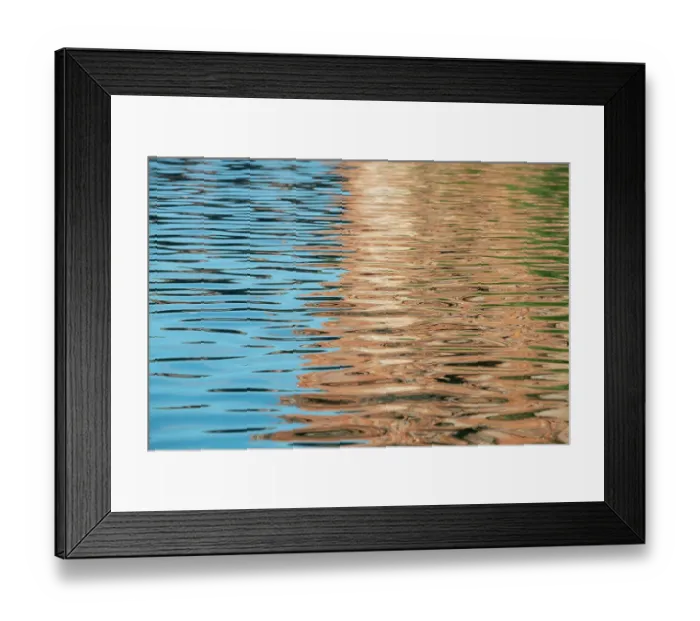 Framed Print : Western Australia, Kimberley, Balanggarra Country, King George River. River reflection