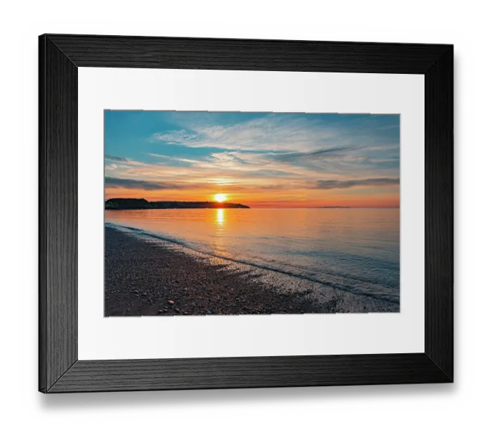 Framed Print : Canada, New Brunswick, St. Martins. Sunrise on Bay of Fundy Framed Print : Canada, New Brunswick, St. Martins. Sunrise on Bay of Fundy