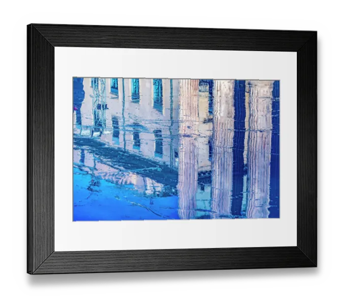 Framed Print : Ice skating rink reflection, Nimes, Gard, France. Oldest Roman Temple created in 7 AD Framed Print : Ice skating rink reflection, Nimes, Gard, France. Oldest Roman Temple created in 7 AD