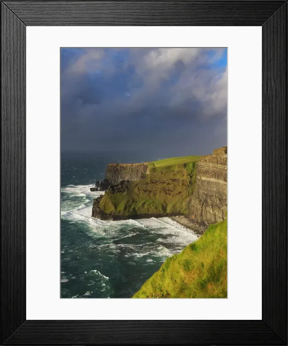 Framed Print : Cliffs of Moher in County Clare, Ireland Framed Print : Cliffs of Moher in County Clare, Ireland