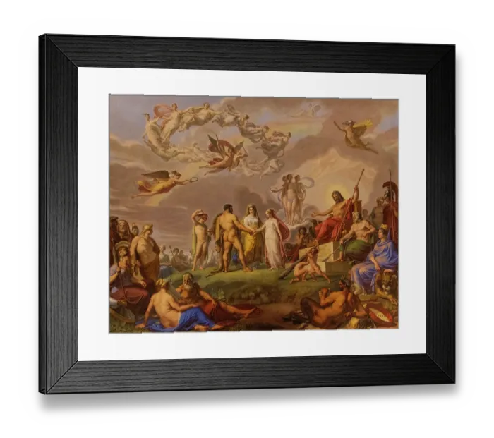 Framed Print : Painting. Palazzo Pitti. Tuscany, Italy Framed Print : Painting. Palazzo Pitti. Tuscany, Italy