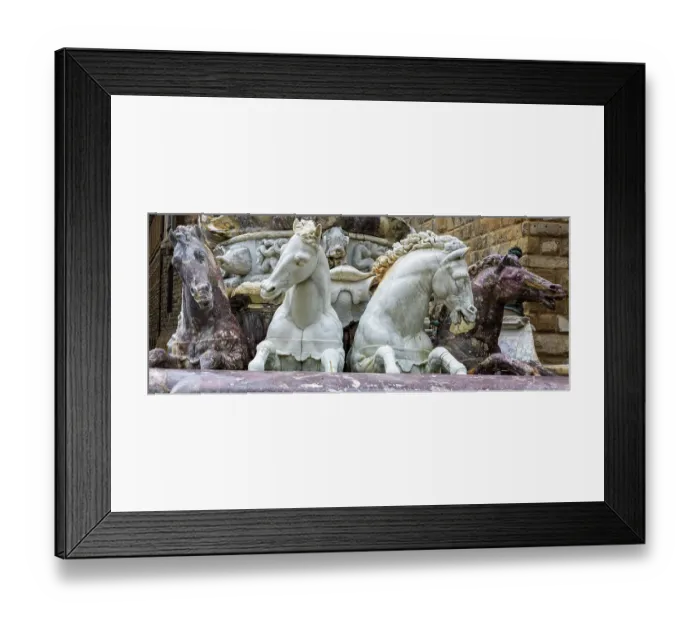 Framed Print : Statue on Piazza Della Signoria. Tuscany, Italy Framed Print : Statue on Piazza Della Signoria. Tuscany, Italy
