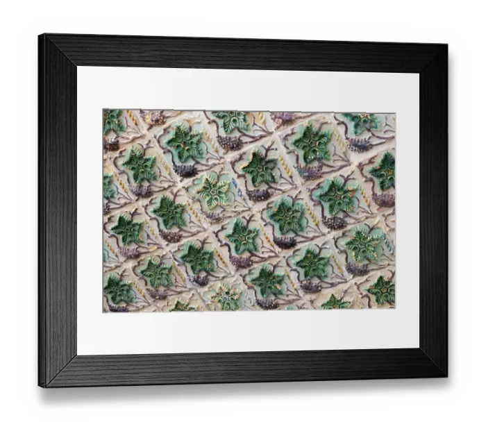 Framed Print : Sintra, Portugal. Old Portuguese tiles with Moorish influence Framed Print : Sintra, Portugal. Old Portuguese tiles with Moorish influence